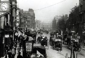 High Holborn, London, c.1890 (b/w photo) 