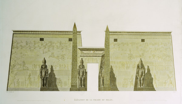 Luxor, Großer Pylon von Jollois