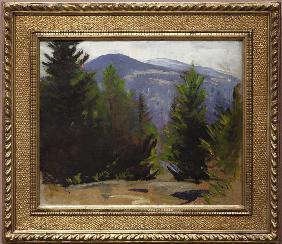 Sketch of Monadnock Mountain 1897