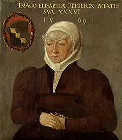 Bildnis der Elisabeth Peyer von Schaffhausen, Gattin des Samuel Grynaeus von Abel Stimmer