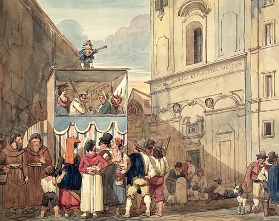 The Puppet Theatre von Achille Pinelli