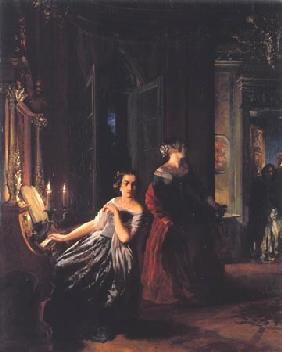 L´Interruption (La Visite) 1843-46