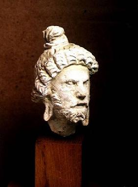 Head of Brahma, Afghanistan 2nd-4th ce