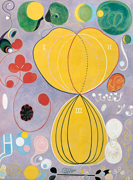 The Ten Largest, No. 7., Adulthood, Group IV von Hilma Af Klint