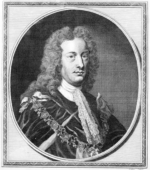 Charles Spencer, 3rd Earl of Sunderland; engraved by John Golder von (after) English School