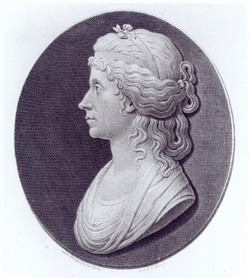 Angelica Kauffman; engraved by J.F Bause von (after) German School
