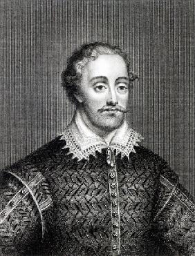 Edmund Spenser; engraved by Burnet Reading