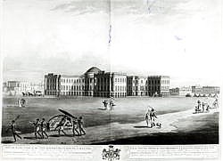 South East View of the New Government House, Calcutta von (after) James Moffat