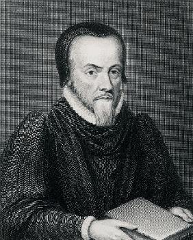 Richard Hooker (c.1554-1600); engraved by Edward Finden