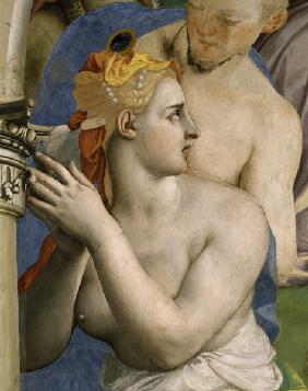 A.Bronzino, Eherne Schlange, Ausschnitt