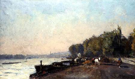 Suresnes in Autumn von Albert Lebourg