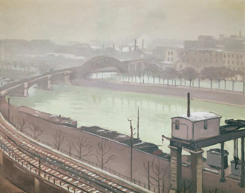 Die Seine bei Grenelle von Albert Marquet