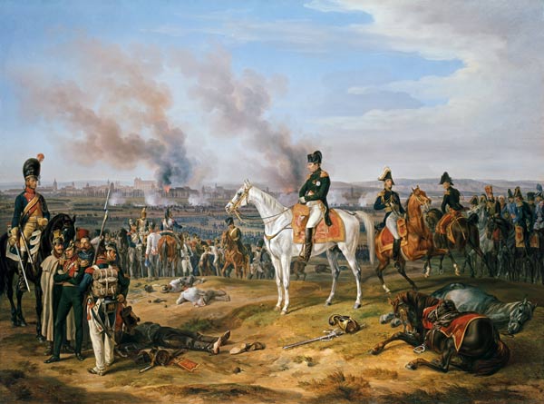 Napoleon I. vor Regensburg von Albrecht Adam