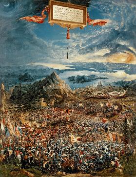 Die Alexanderschlacht (Schlacht bei Issos) 1529