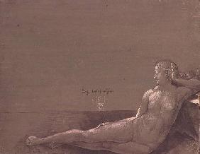 Reclining female nude 1501