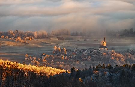 Früher Wintermorgen