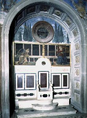 The Annunciation, from the Chapel of the Cardinal of Portugal 1466-67