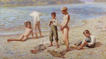 Badende Jungen, 1894 1894