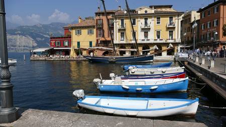 der Hafen von Malcesine 2017