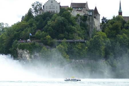 Rheinfall in der Schweiz 2021