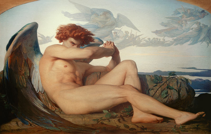 Der gefallene Engel von Alexandre Cabanel