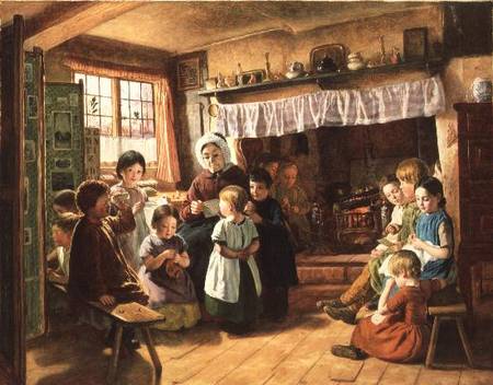 The School Room von Alfred Rankley