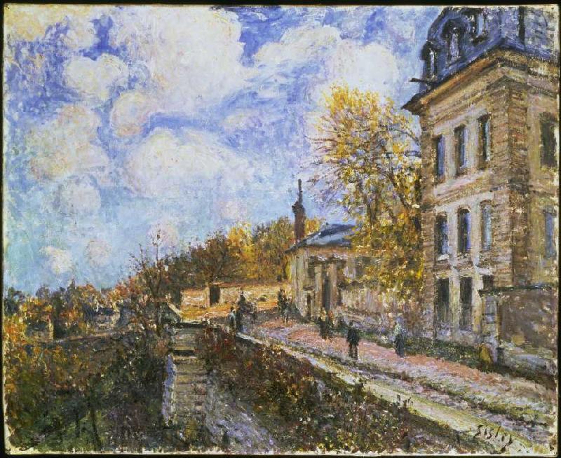 Die Manufaktur in Sèvres. von Alfred Sisley