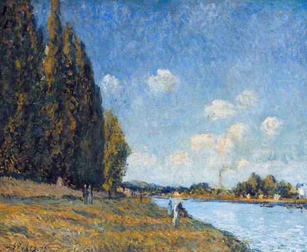 The Seine at Billancourt 1879