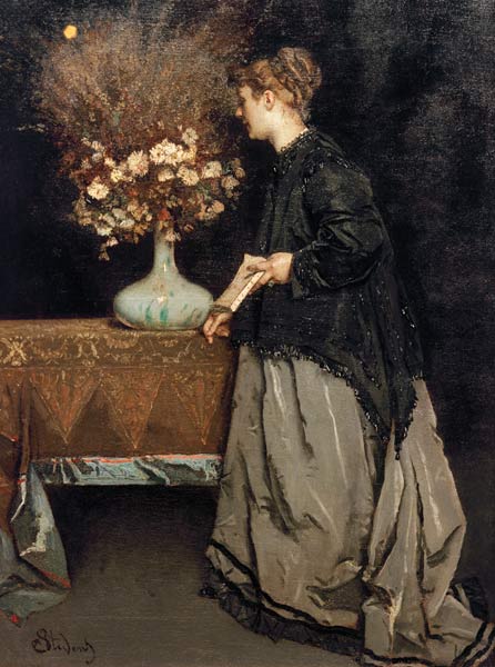 Herbstblumen von Alfred Stevens