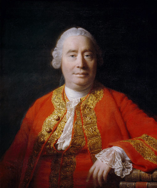 Porträt von David Hume (1711-1776) von Allan Ramsay