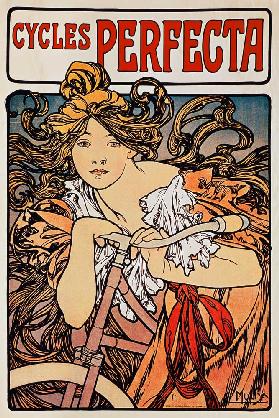 Plakatwerbung ''Cycles Perfecta'' 1902