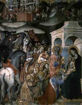 Adoration of the Magi 14th centu