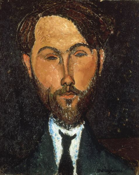 A.Modigliani, Leopold Zborowski, 1917. von Amedeo Modigliani
