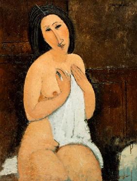 Seated Nude with a Shirt 1917