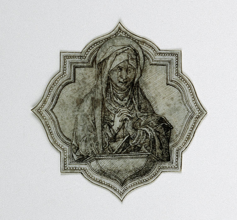 Vierpaß mit Maria von Andrea Mantegna