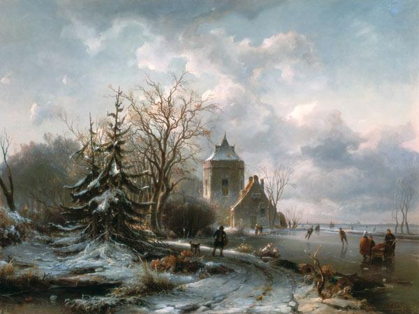 Winter Scene, 19th century