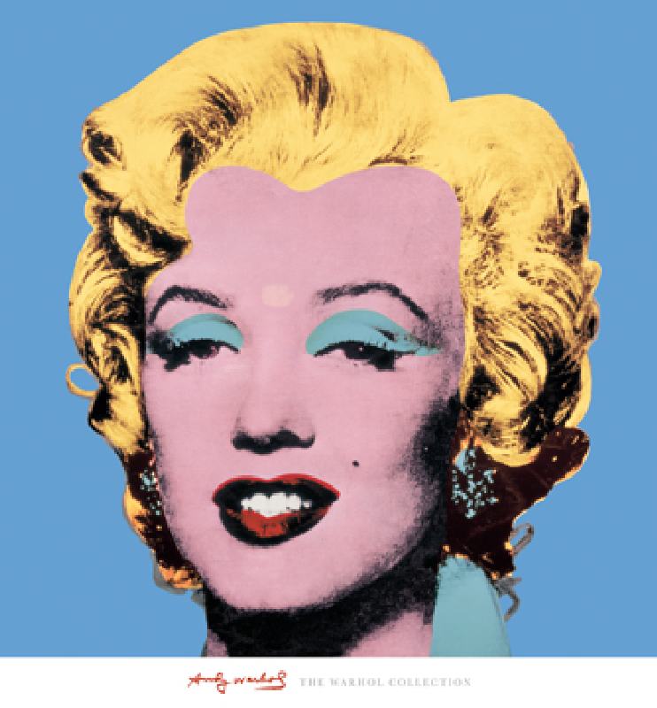 Bild:  Andy Warhol - Shot - Blue Marilyn  - (AW-923)
