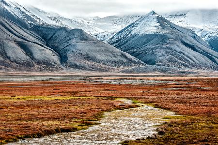 Herbst in Longyearbyen