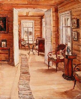 Interior of L. Panteleev's house in Murmanov 1913