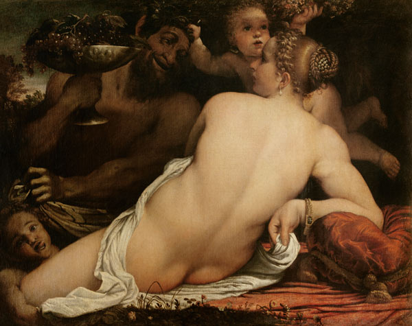 A Bacchante von Annibale Carracci