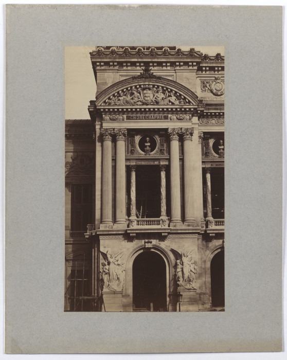 Paris: Die Nouvel Opéra, westlicher Fassadenpavillon von Anonym