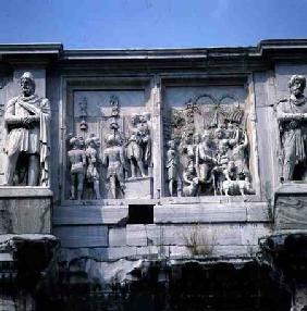 Detail from the Arch of Constantinebuilt to celebrate the Emperor's Victory over Maxentius (AD 312) AD 315