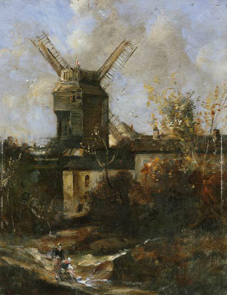 The Moulin de la Galette, Montmartre 1861