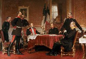 Kriegsrat in Versailles 1900