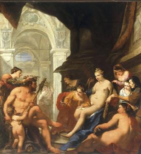 A.Bellucci, Herkules und Omphale