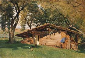 A Hut at Chiemsee 1872