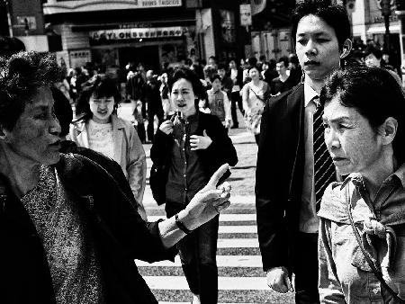 Shibuya-Straße - TOKIO 2016