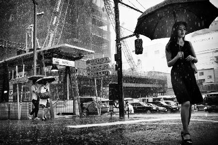 Shibuya-Straße - TOKIO 2017