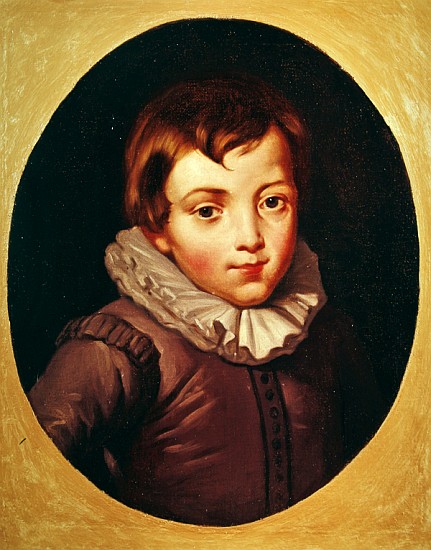 Portrait of a boy von (attr. to) Sir Anthony van Dyck