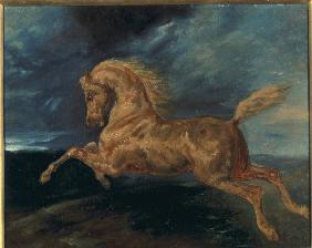 Cheval effrayé par la foudre 1812